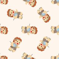 tennis player seamless pattern N5