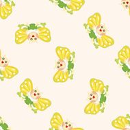 Butterfly seamless pattern N19