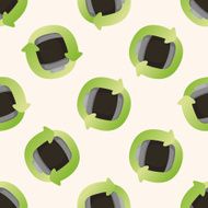 Environmental protection concept Saving energy t seamless pattern