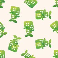 Environmental protection concept The factory do seamless pattern N2