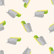 barbecue equipment seamless pattern N4