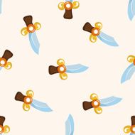 weapon knife seamless pattern