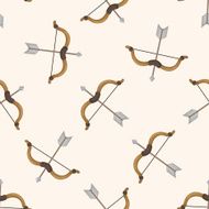 weapon arrow seamless pattern