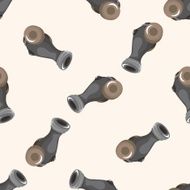 weapon cannon seamless pattern