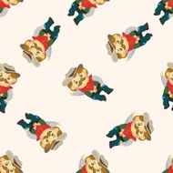 Cowboy seamless pattern N12
