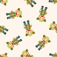 Cowboy seamless pattern N17