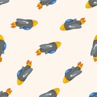 transportation airplane seamless pattern N8