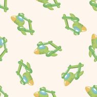 transportation airplane seamless pattern N12