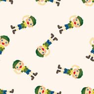scout seamless pattern