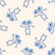 Robot seamless pattern N12