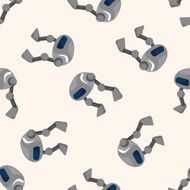 Robot seamless pattern N15