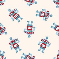 Robot seamless pattern N19