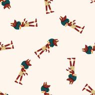 pharaoh seamless pattern N14