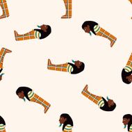 pharaoh seamless pattern N15