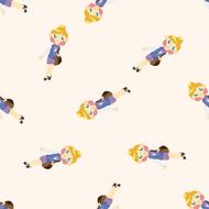 Business people seamless pattern N3