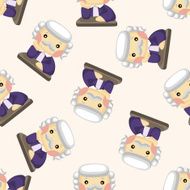 judge seamless pattern N7