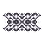 celtic knot pattern card mandala amulet N18