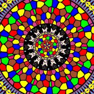 invitation mandala card10 N7