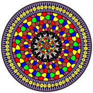 invitation mandala card10 N8