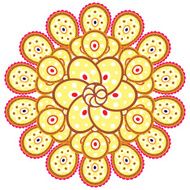 invitation mandala card3 N13