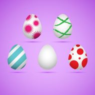 Colored Easter Eggs N3
