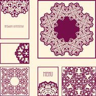 Vector Vintage Cards