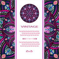 invitation mandala card N49