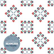 Vector colorful seamless geometric pattern Modern stylish abstract texture N43