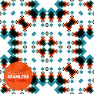 Vector colorful seamless geometric pattern Modern stylish abstract texture N54
