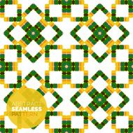 Vector colorful seamless geometric pattern Modern stylish abstract texture N57