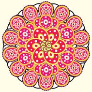 invitation mandala card3 N14