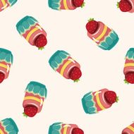 decorating cake cartoon sticker icon N4