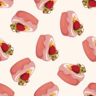 decorating cake cartoon sticker icon N7
