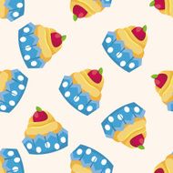 decorating cake cartoon sticker icon N9