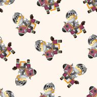 knight cartoon sticker icon