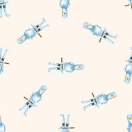 knight cartoon sticker icon N5