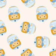 nurse cartoon sticker icon N4