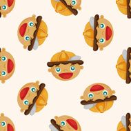 person character cartoon sticker icon