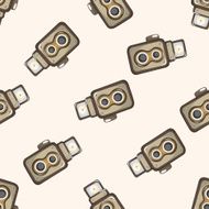 camera cartoon sticker icon