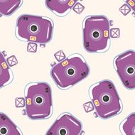 camera cartoon sticker icon N4