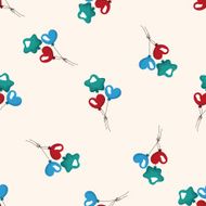 birthday balloon cartoon sticker icon