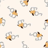 birthday mask cartoon sticker icon