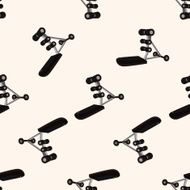 Fitness Equipment cartoon sticker icon N8