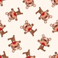 animal bear cartoon sticker icon