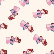 Chinese people cartoon sticker icon