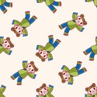 Chinese people cartoon sticker icon N3