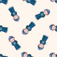 Chinese people cartoon sticker icon N5