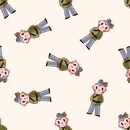 Chinese people cartoon sticker icon N6
