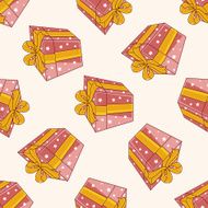 birthday presents cartoon sticker icon N2