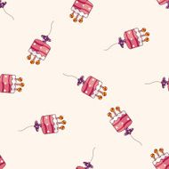 birthday balloon cartoon sticker icon N2